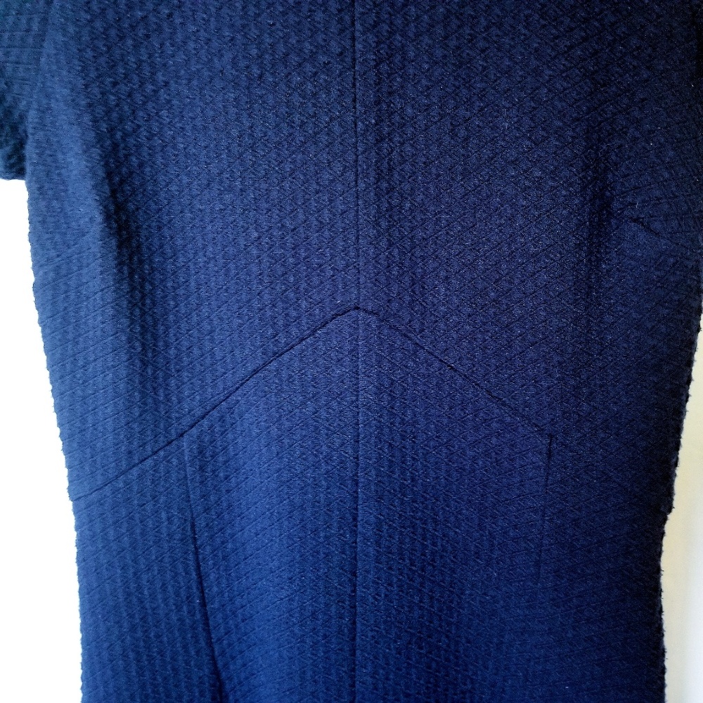 Banana Republic Dress: Navy Blue A-Line - Picture 7 of 7
